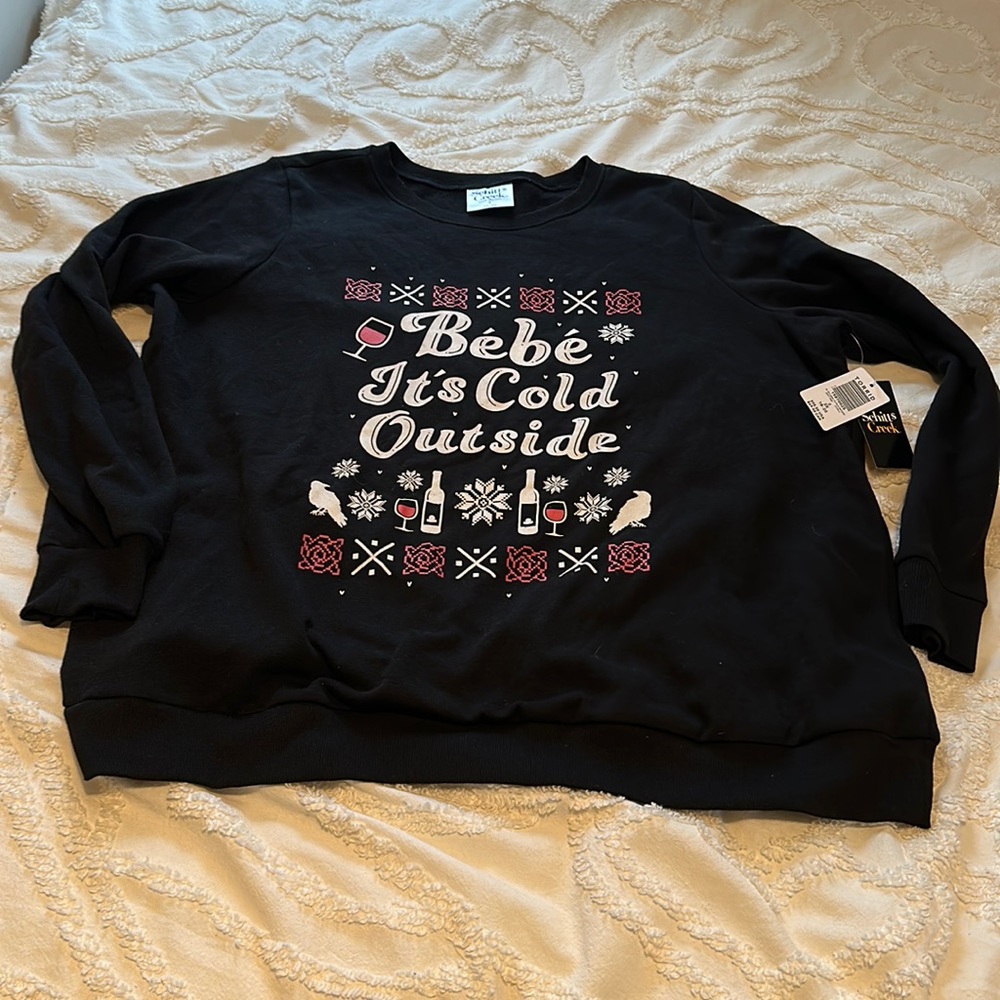 Schitt$ Creek Bebe It’s Cold Outside Sweatshirt